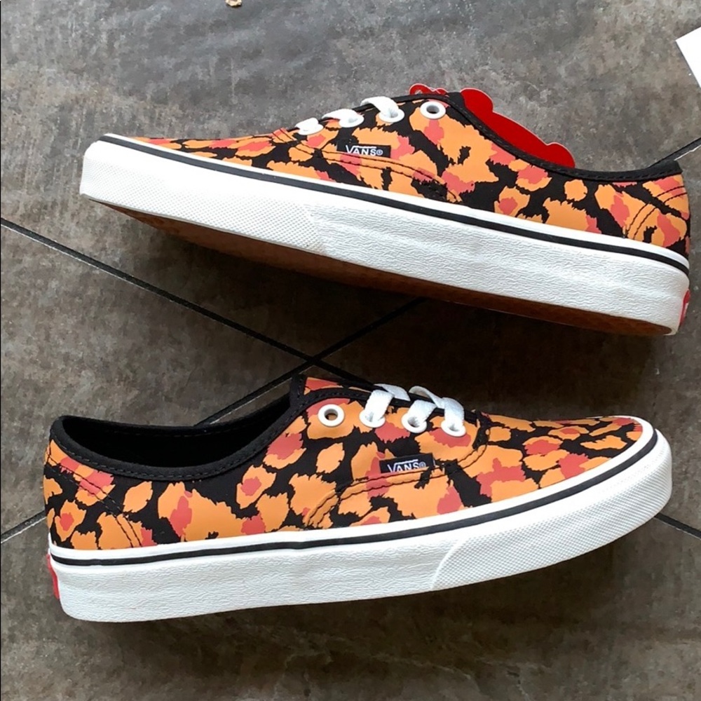 Vans Authentic Leopard Black/Inca Gold men’s - Picture 2 of 16